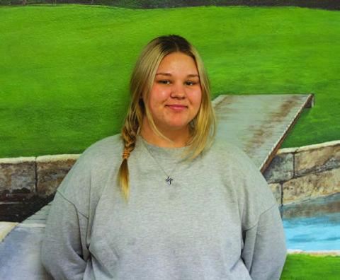 Name: Kadyn Atkins Class: Senior Sport: Golf Favorite Movie: Princess and the Frog Favorite Midnight Snack: Goldfish Favorite Social Media: Instagram Main Goal This Season: Graduate