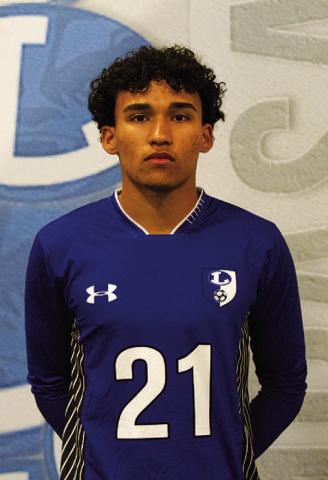 Name: Jayluis De La Cruz Class: Senior Sport: Soccer and Track Favorite Teacher or Coach: Mr. Gehring Favorite Place in Lampasas: McDonald’s One Person You Look Up To: My mom Main Goal This Season: Building a family