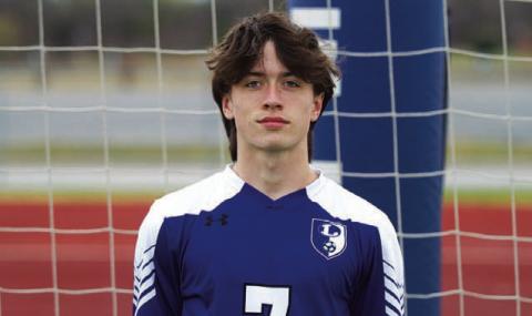 Name: Cooper Pfaltzgraff Class: Junior Sport: Soccer Favorite Movie: Interstellar Favorite Midnight Snack: Pretzels and cheese Favorite Social Media: TikTok Main Goal This Season: Score goals