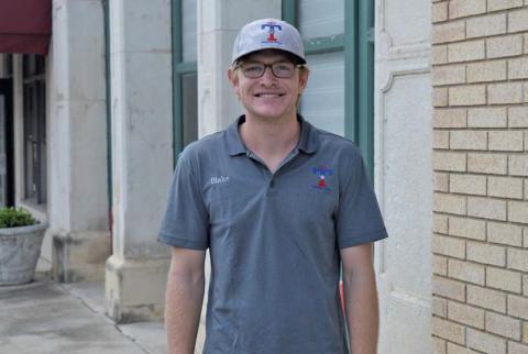 Remmington Wright got involved in Young Life as a freshman at Lampasas High School in 2019. Five years later he is still involved in the group, but now as a student leader. erick mitchell | dispatch record