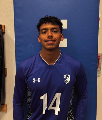 Name: Zimri Vergara Class: Senior Sport: Soccer and Football Favorite Teacher or Coach: Mrs. Cottle Favorite Place in Lampasas: Golden Chick One Person You Look Up To: N/A Main Goal This Season: Get a golden ball