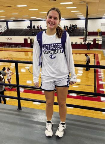 Jamie Ball scored 18 points in a game in the Edgewood tourney. COURTESY PHOTO