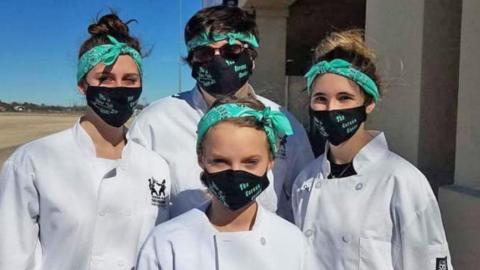 Senior 4-H food team wins district