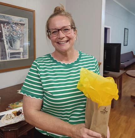 Burnet County AgriLife Extension Agent Kelly Tarla enlightened L-M Garden and Civic Club members with a presentation on native trees in the Texas Hill Country. COURTESY PHOTO