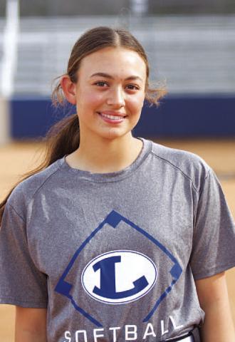 Name: Hadlie Perry Class: Freshman Sport: Softball Favorite Teacher or Coach: Coach Messer Favorite Place in Lampasas: Alamo Coffee One Person You Look Up To: My mom Main Goal This Season: To improve