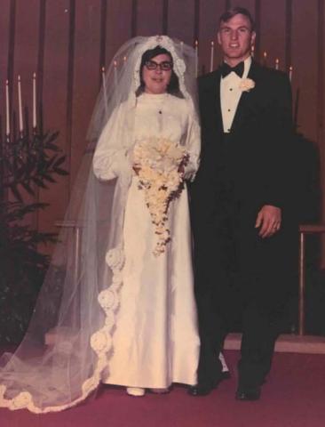Couple celebrates golden anniversary