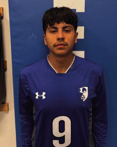 Name: Chris Mendoza Class: Senior Sport: Soccer Favorite Teacher or Coach: N/A Favorite Place in Lampasas: The soccer fields One Person You Look Up To: My dad Main Goal This Season: Win Be district champions