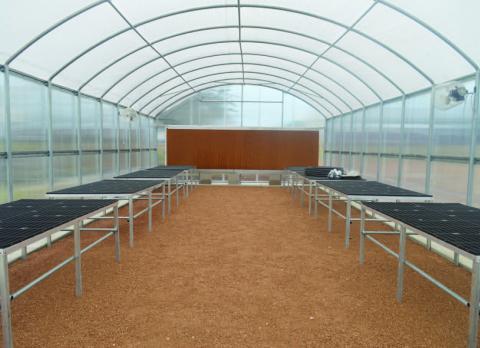 COURTESY PHOTO | MELINDAMYERS.COM The new greenhouse will be utilized by students in floral, horticulture and greenhouse courses at Lampasas High School.