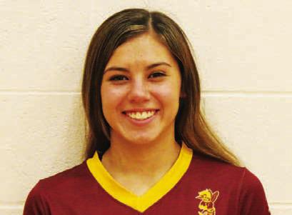 Name: Makynzie Andrade Class: Junior Sport: Volleyball, Basketball, Track and Tennis Favorite School Subject: Math Favorite Vacation: Hawaii One Person To Meet: Hondo from SWAT Main Goal This Season: To improve