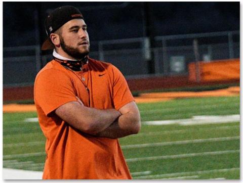 Samuel Burnside coached soccer and assisted with football in Smithville the past year. COURTESY PHOTO