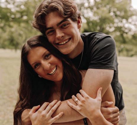 Sarah Engelke and Landon Mulcahy plan to wed in October. COURTESY PHOTO