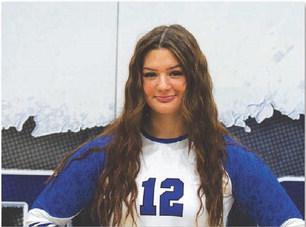 Name: Mikayla Winter Class: Senior Sport: Volleyball and Track Favorite Movie: Sound of Freedom Favorite Midnight Snack: Cookie Dough Favorite Social Media: TikTok Main Goal This Season: Go to the Playoffs