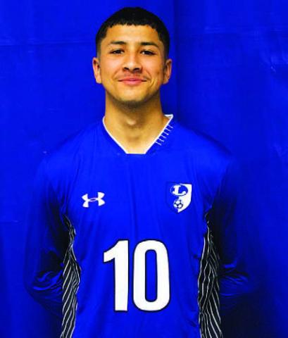 Name: Xavier Contreras Class: Senior Sport: Soccer Favorite Teacher or Coach: Mr. Reid Favorite Place in Lampasas: Home One Person You Look Up To: Myself Main Goal This Season: Score a bicycle goal