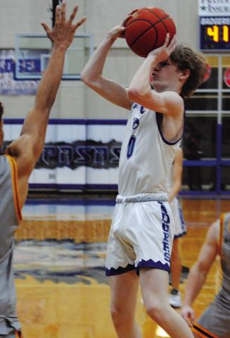 Peyton Sisson is part of a young core that Badger basketball will have in the coming years. FILE PHOTO