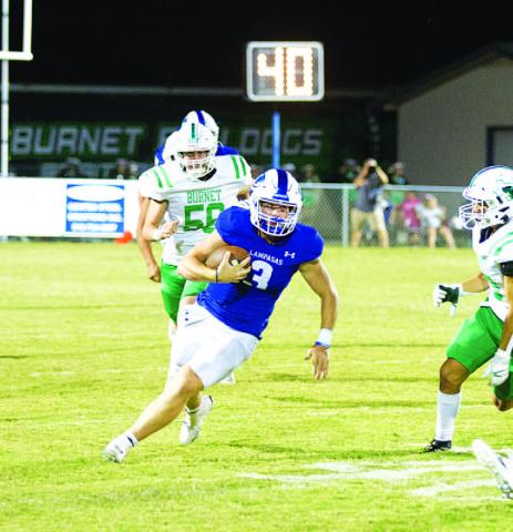 Reed Jerome has been a huge addition to the Badgers’ running game in 2023. HUNTER KING | DISPATCH RECORD