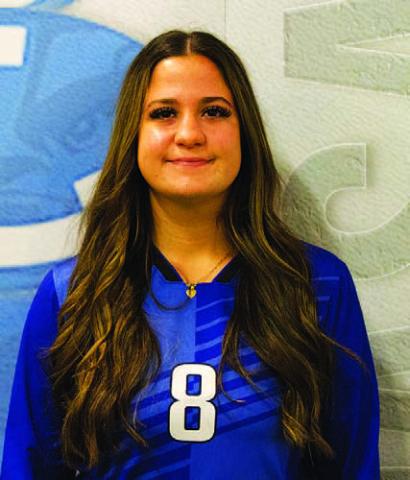 Name: Ryleejo Westra Class: Senior Sport: Soccer Favorite Teacher or Coach: Mrs. Vanliew Favorite Place in Lampasas: HTeao One Person You Look Up To: Mrs. Vanliew Main Goal This Season: Better passing