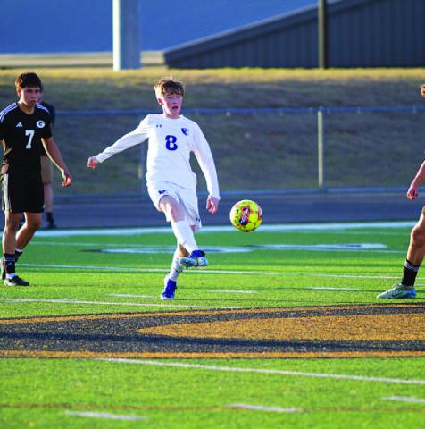 Parker Boykin has been a mainstay in the midfield for the Badgers this season. HUNTER KING | DISPATCH RECORD