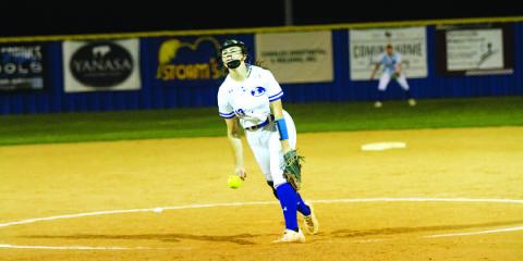 HUNTER KING | DISPATCH RECORD Brooklyn Farmer had delivered back-to-back quality starts for the Lady Badgers.