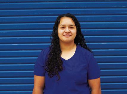 Name: Arianna Bermudez Class: Senior Sport: Soccer and Powerlifting Favorite School Subject: College Prep Math Favorite Vacation: Las Vegas One Person To Meet: Drake