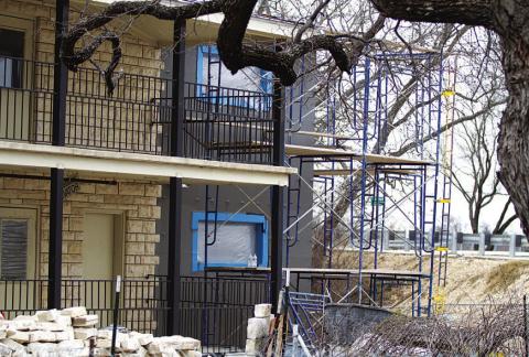 About halfway through the renovation process, concerns about possible safety of the Hostess House structure have arisen. HUNTER KING | DISPATCH RECORD
