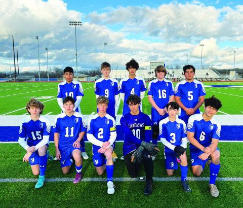The soccer team will head into district play against Brownwood on the road at 7 p.m. tonight. COURTESY PHOTO
