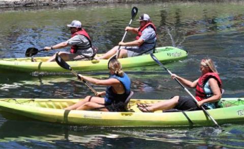 Kayak races planned in creek