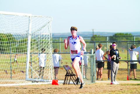 FILE PHOTO Brayden Phillips finished his high school career at the state cross country meet last week.