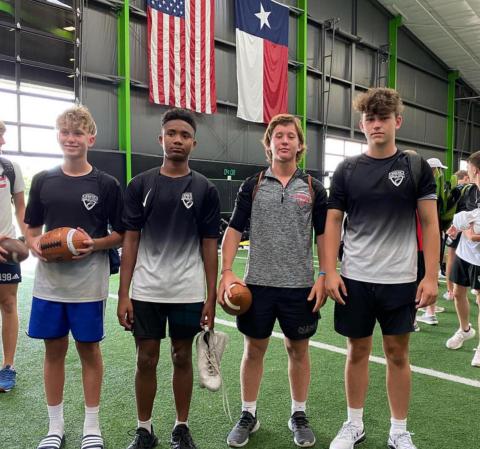 Football camp draws local participants
