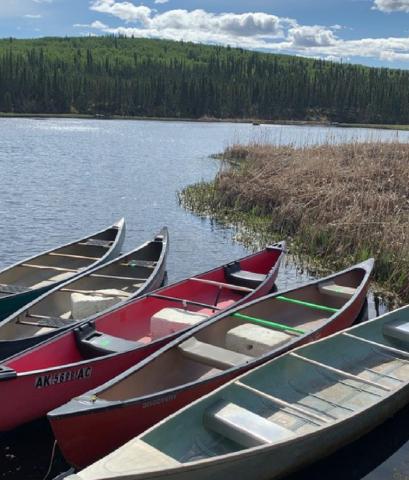 Water and forests were part of the Alaska scenery at the Silent Springs FFA Chapter Development Camp. COURTESY PHOTO