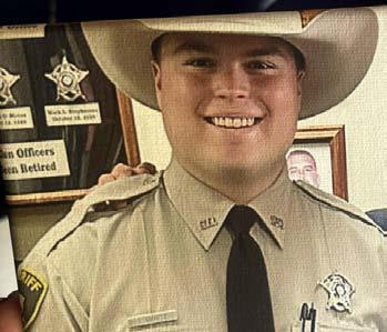 Logan Morse was sworn in as an Atascosa County deputy on March 10. courtesy photo