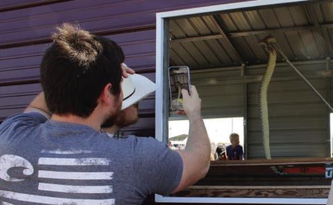 Lometa Diamondback Jubilee attendees will have the chance to get up close and personal with rattlesnakes. FILE PHOTO