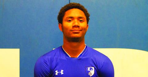 Name: Josiah Toeaina Class: Senior Sport: Soccer, Football and Track Favorite School Subject: Math Favorite Vacation: Swimming in a big lake One Person To Meet: God Main Goal This Season: Go to state