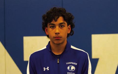Name: Kaiden Fernandez Class: Sophomore Sport: Wrestling, Baseball and Track Favorite Movie: The Greatest Showman Favorite Midnight Snack: Ice Cream Favorite Social Media: TikTok Main Goal This Season: Make it to state