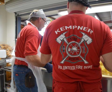 The Kempner Volunteer Fire Department will hold its 43rd annual barbecue and auction fundraiser on April 29. The event is a major fundraiser for the department, and donations fund needed equipment for the firefighters. file photo