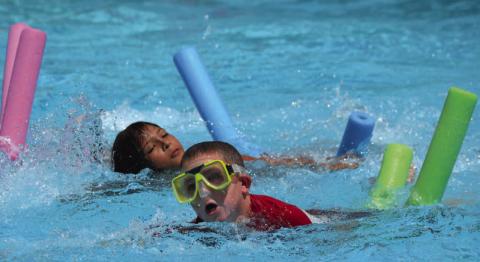 Rules listed for the city pools do not seem to permit the use of swim noodles and other recreational flotation devices, but city staff said they can be used only during lap swimming and aerobics. A number of Lampasas residents have protested the rules and new fees the City Council instituted earlier this spring. FILE PHOTO