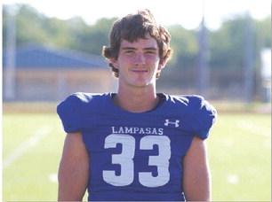 Name: Levi Guthrie Class: Junior Sport: Football Favorite Movie: Roadhouse Favorite Midnight Snack: Chips Favorite Social Media: Snapchat Main Goal This Season: Make the playoffs