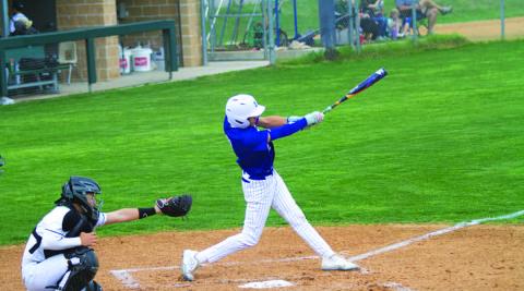 Kade Landry picked up multiple hits in the big win over Taylor last Friday. HUNTER KING | DISPATCH RECORD