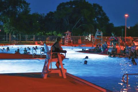 Movie night offers cool entertainment