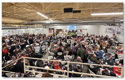 Wild West Casino Night drew a roaring crowd at the county show barn Saturday night. The fundraiser helps local nonprofits fund annual projects throughout the community. STEPHANIE FITZHARRIS | COURTESY PHOTO