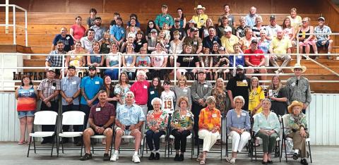 The extended McMahan family enjoyed celebrating its 50-year reunion in Lampasas. Courtesy photo