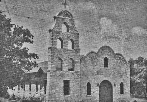 St. Christopher’s Catholic Church had yet to receive a bell when this photo was made. court esy photo | catholic diocese of Austin