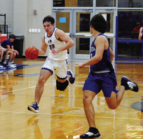 Carter Johnson has been a welcome addition this season. HUNTER KING | DISPATCH RECORD
