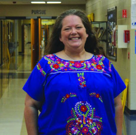 High school English teacher Judith McGhee is the 2025-2026 Secondary Teacher of the Year for Lampasas ISD. ERICK MITCHELL | DISPATCH RECORD