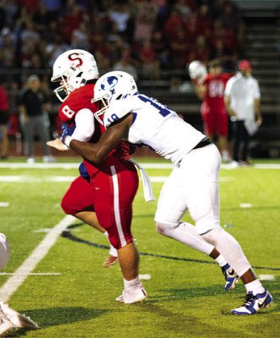 Trenton Hobbs was named as a third-team defensive lineman for the Texas Sports Writer’s Association All-State team. FILE PHOTO