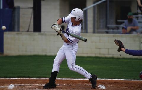 Corbin Kepler has been catching and playing shortstop for the Badgers this season. HUNTER KING | DISPATCH RECORD