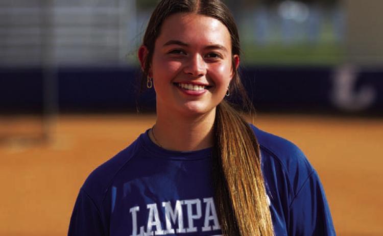 Name: Brooklyn Farmer Class: Sophomore Sport: Softball Favorite Movie: 10 Things I Hate About You Favorite Midnight Snack: Ice Cream Favorite Social Media: TikTok Main Goal This Season: Strikeout 250 hitters
