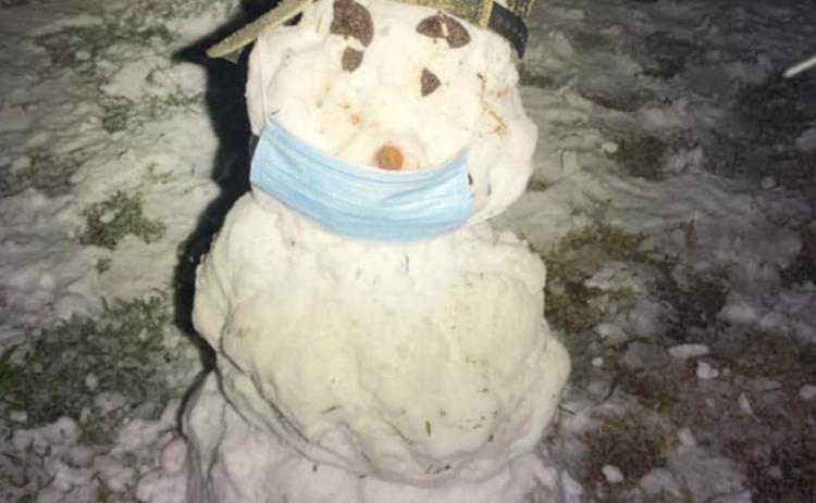 Lometa area receives snowfall
