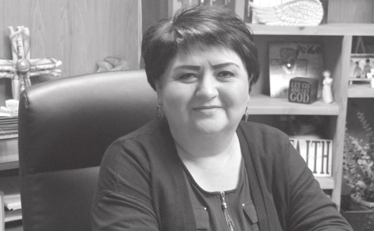 Christina Marez, pictured in her office, has worked for the city for 28½ years and will retire this month from her city secretary position. MADELEINE MILLER | DISPATCH RECORD