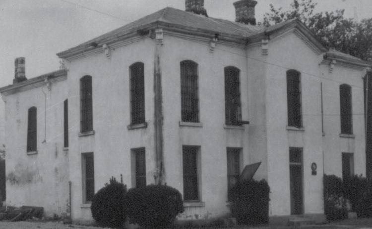 This photo from Jeff Jackson’s collection shows what was the county jail from 1880-1972. COURTESY PHOTO
