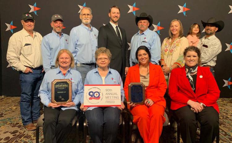 Thirteen Lampasas County Farm Bureau members participated in the 90th annual Texas Farm Bureau Convention in Frisco. Not pictured: directors Mickey and Jani Edwards. courtesy photo